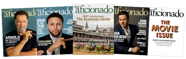 Cigar Aficionado Magazine Covers
